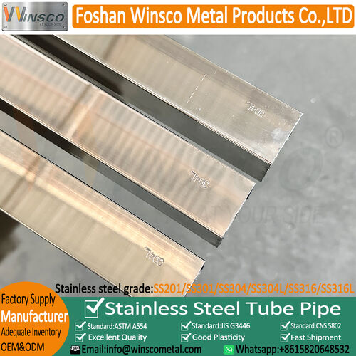 Aktueller Firmenfall über Decorative Stainless Steel Tubes