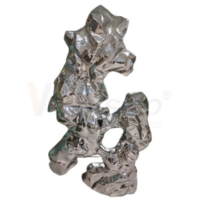 Qualität  8k Stainless Steel Metal Fabrication Water Ripple Finshed Office Decoration Sculpture Metal usine