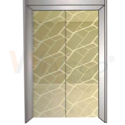 Qualität  Mirror Etched Elevator Stainless Steel Sheet Cold Rolled Titanium Gold usine