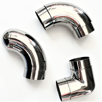 Qualität  SS304 SS316 Stainless Steel Stair Handrail Elbow Connector usine