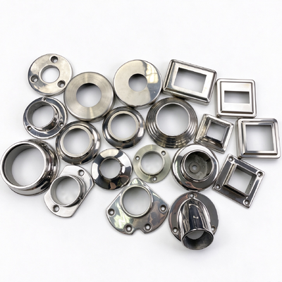 Qualität  201/304/316 Stainless Steel Railing Decorative Cover, Post Base Flange Cover for Handrail Balustrade usine
