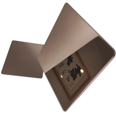 Antikes Superedelstahlblech-Bronzefarbe des spiegel-316l mit SS 201 Grad 304 316