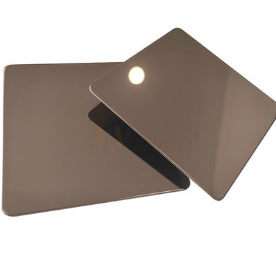 Antikes Superedelstahlblech-Bronzefarbe des spiegel-316l mit SS 201 Grad 304 316