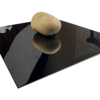 1500mm Titan-PVD Grad des Superder spiegel-Edelstahlblech-Schwarz-Farbe304