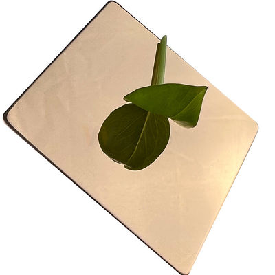 Superblech des spiegel-AISI 304 304L Rose Gold Decorative Stainless Steel