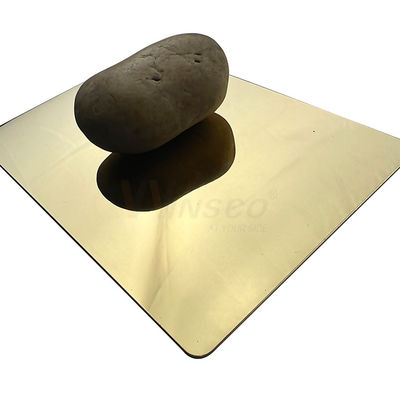 1250mm Supertitan-Goldbeschichtung des spiegel-Edelstahlblech-316
