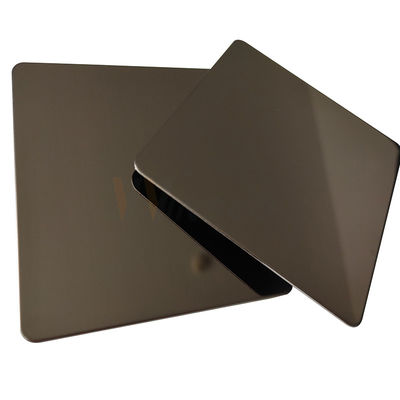 Bronzesuperfarbe SS 201 des spiegel-Edelstahlblech-PVD 304 316