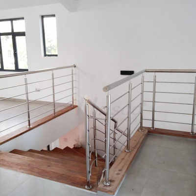 Grad der hohen Qualität 201 Treppen-Handlauf Inox-Treppen-Geländer des Edelstahl-304 316