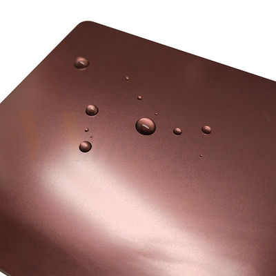 1250mm sprengte dekorative Edelstahlblech-Perle fertige Rose Gold Grade 201 304 316