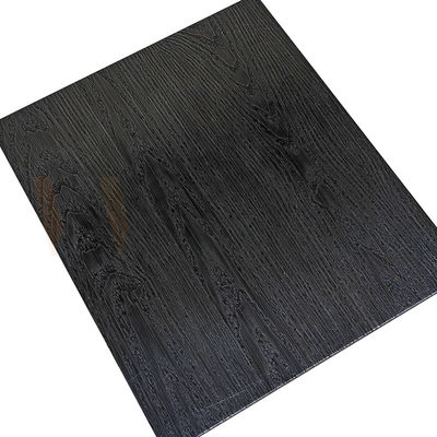 1000-1500mm kalte Weisen-ätzte schwarze Titanbaum-Haut-Chemikalie dekorative Edelstahl-Platten