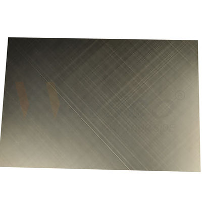 Qualitätskontrollkreuz-Haarstrich beendete grüne dekorative Blätter der Bronze-0.3mm SS