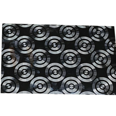 AISI 201 CD 304 316, die schwarzes Titan-dekoratives Edelstahlblech Lasers 3D poliert