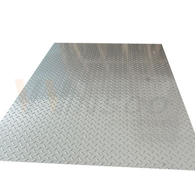 20mm-1250mm prägeartiges Oberflächenreis-Korn des Edelstahlblech-2b formen Antibeleg-Platte