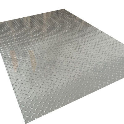 20mm-1250mm prägeartiges Oberflächenreis-Korn des Edelstahlblech-2b formen Antibeleg-Platte