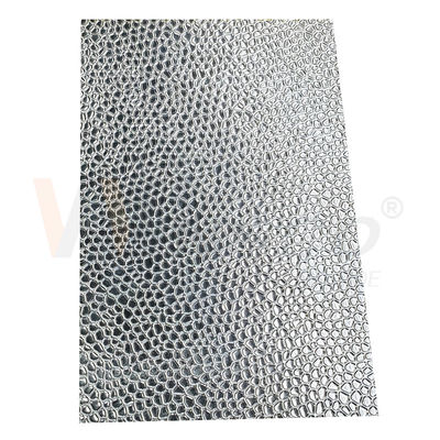 Ende prägeartiges Edelstahlblech 0.4mm-3.0mm der Bienenwaben-2B
