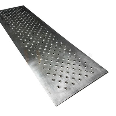 A240 201 304 316 2 mm perforiertes Edelstahlblech mit Haaransatz