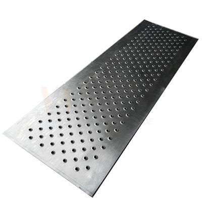 A240 201 304 316 2 mm perforiertes Edelstahlblech mit Haaransatz