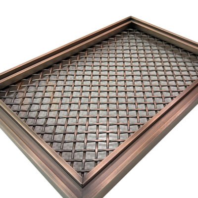 Farbdekorativer Edelstahl Mesh For Home Decoration des Rauten-Form-Gitter-PVD