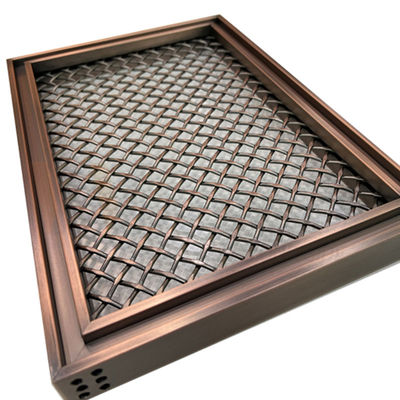 Farbdekorativer Edelstahl Mesh For Home Decoration des Rauten-Form-Gitter-PVD