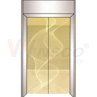 0.8mm Aufzugs-Edelstahlblech-Spiegel-Gold ätzte 4x8ft