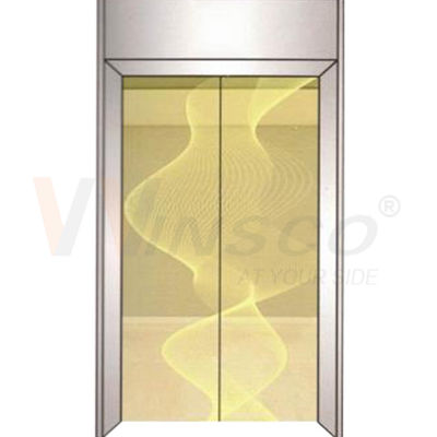 0.8mm Aufzugs-Edelstahlblech-Spiegel-Gold ätzte 4x8ft