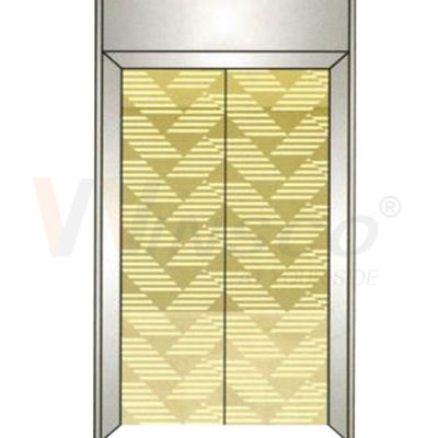 0.8mm Aufzugs-Edelstahlblech-Spiegel-Gold ätzte 4x8ft