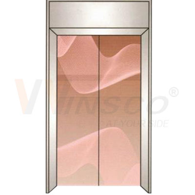 3048mm 304 Edelstahlblech-Metallspiegel-Antike Bronze-PVD beschichteten Radierung für Aufzug