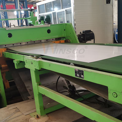 Tisco 0,7mm 4Ftx8Ft 2B Edelstahlblech 1220mmx2440mm SS Metallbleche Werkzeug fertiggestellt