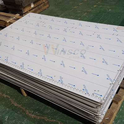 0.7mm Edelstahlblech Metall 2b Veredelung
