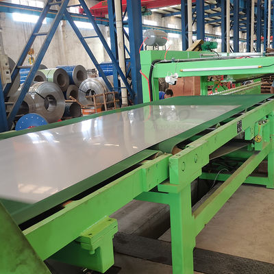 Korrosionsbeständige AISI 201 2B Edelstahlplatten 1000mmx2000mmx0,4mm Größe Edelstahlmühle