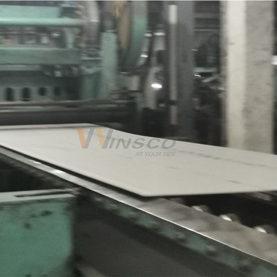 Warm gewalzter 1220mmx2440mm Edelstahl-industrielles Blatt für den Schnitt irgendeiner Form