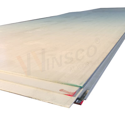 Warm gewalzter 1220mmx2440mm Edelstahl-industrielles Blatt für den Schnitt irgendeiner Form
