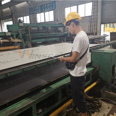 Warm gewalzter 1220mmx2440mm Edelstahl-industrielles Blatt für den Schnitt irgendeiner Form