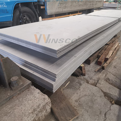 5,0 mm warmgewalzte Edelstahlplatte 1220 mm x 3050 mm für die Wasserindustrie