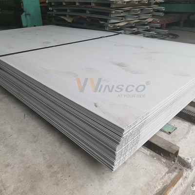 5,0 mm warmgewalzte Edelstahlplatte 1220 mm x 3050 mm für die Wasserindustrie