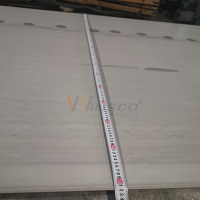 In Essig einlegende weißer Oberflächen-1500mmx6000mm Edelstahl-warm gewalzte Platte