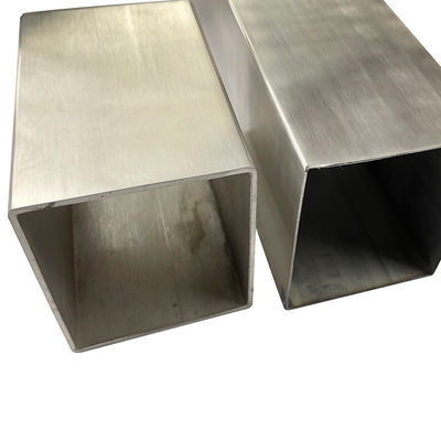20 mm x 20 mm Edelstahl-Einlog-Quadratrohr