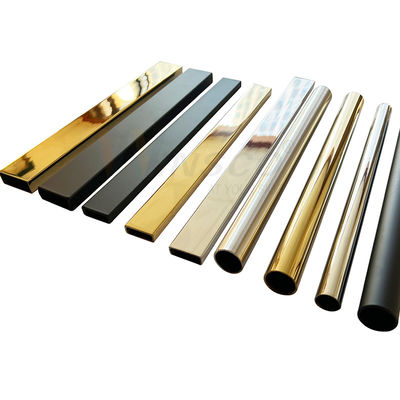 AISI 304 316 Edelstahlrohre für Badezimmerarmaturen und Duschkabinen
