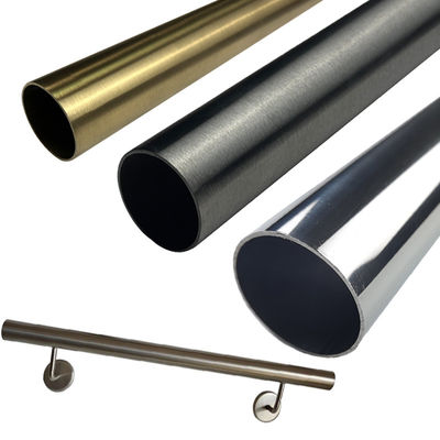Modernes Treppenhaus Kit Ss 201 Handlauf-Rohr des Edelstahl-304 316 ringsum 33.7mm 38mm 40mm 42mm 44mm 50.8mm Durchmesser