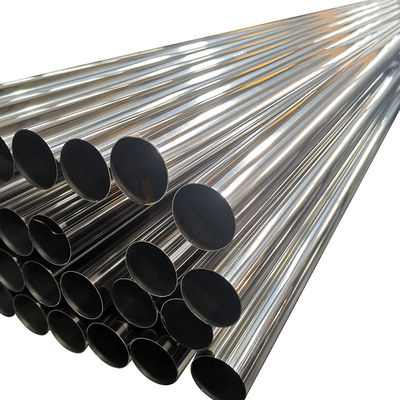 Edelstahl C-316 Inox-Runden-Rohr Acero Inoxidable 1.1/2 Redondo Decorativo Brilliante POLIERTE 600 C-304 X 6 METROS