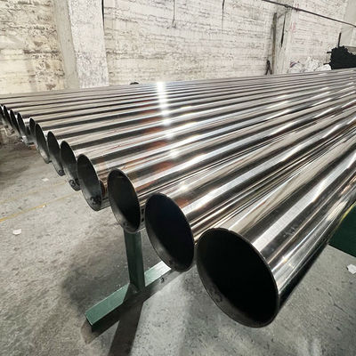 Edelstahl C-316 Inox-Runden-Rohr Acero Inoxidable 1.1/2 Redondo Decorativo Brilliante POLIERTE 600 C-304 X 6 METROS
