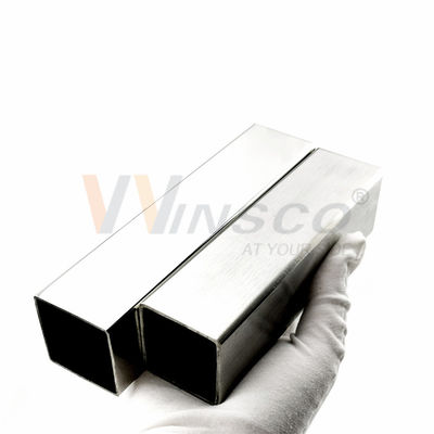600 Grit Polsterquadratrohr aus Edelstahl AISI 201 304 für dekorative Anwendungen