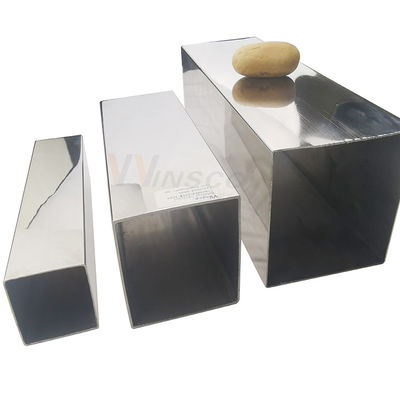 600 Grit Polsterquadratrohr aus Edelstahl AISI 201 304 für dekorative Anwendungen
