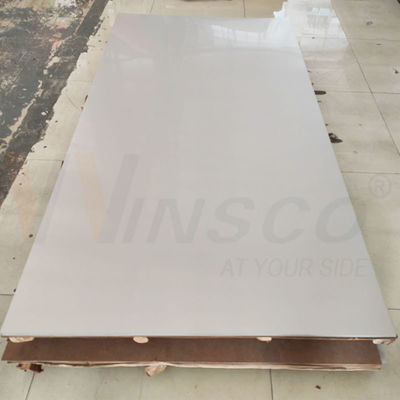 Neuartige kaltgewalzte Rohstoffe 0,4mmx1219mmx2438mm 4ftx8ft 2B Fertiges Ss-Blatt AISI 304 304L
