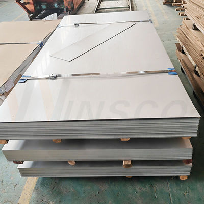 STS 316 316L Kaltgewalzte Edelstahlplatte 2B Liftdeckel mit 3000 mm Länge 1500 Breite 0,6 mm Dicke