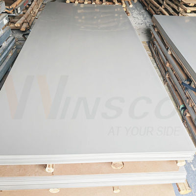 SUS 316 316L Kaltgewalzt 1000mmx2000mm Platten 0,4mm Dicke Edelstahlblech-Mülloberfläche