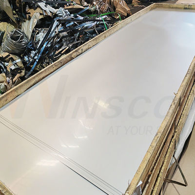 Liefergarantie 4ftx8ft Inox 2B Platte 0,9mm Dicke 1220mmx2440mm AISI 201 Edelstahl-Müll-Finixierung
