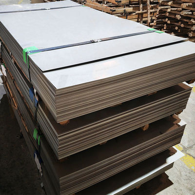 Hochwertige 2b-Müllkante Inox-Metallplatte kaltgewalzt AISI 201 0,4 mm Edelstahlplatten 1250mmx2500mm