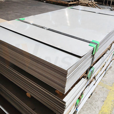 Kostenlose Probe 1250mmx2500mmx0,5mm 2B Oberflächenmühle Rand Edelstahl kaltgewalztes Blatt AISI 201