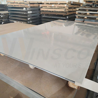 0.4mm Kaltgewalzte 5ftx10ft Edelstahlbleche 2B Mill Finish Ss 304 Gauge Sheet 1500mmx3000mm
